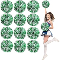 バッグ doublet - CHEERLEADING POMPON BAG SILVER ICObuty Metalic Cheerleader Cheerleading Pom pom 6 inch 1